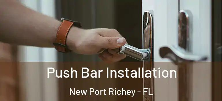 Push Bar Installation New Port Richey - FL