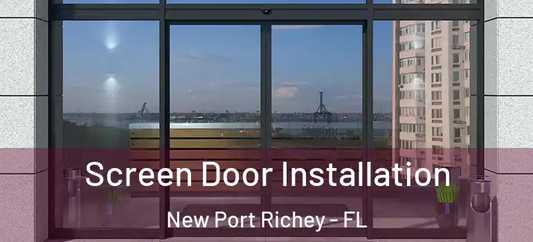  Screen Door Installation New Port Richey - FL