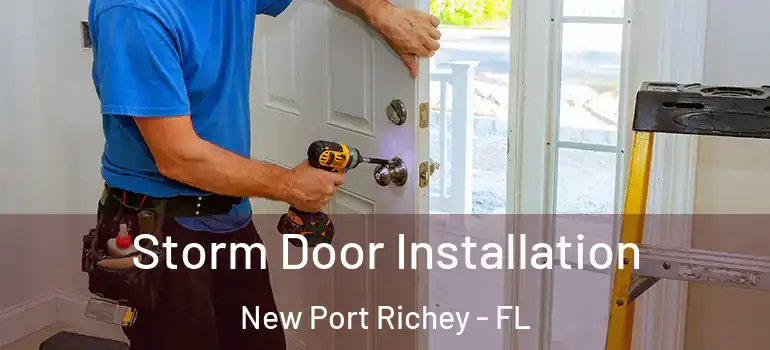  Storm Door Installation New Port Richey - FL