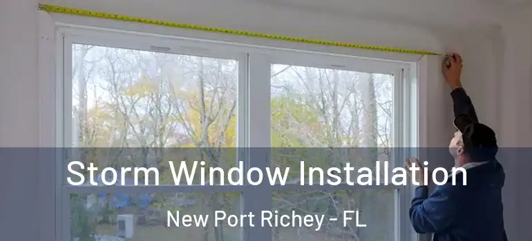  Storm Window Installation New Port Richey - FL